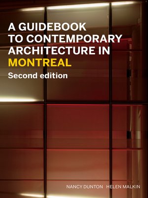 cover image of A Guidebook to Contemporary Architecture in Montreal